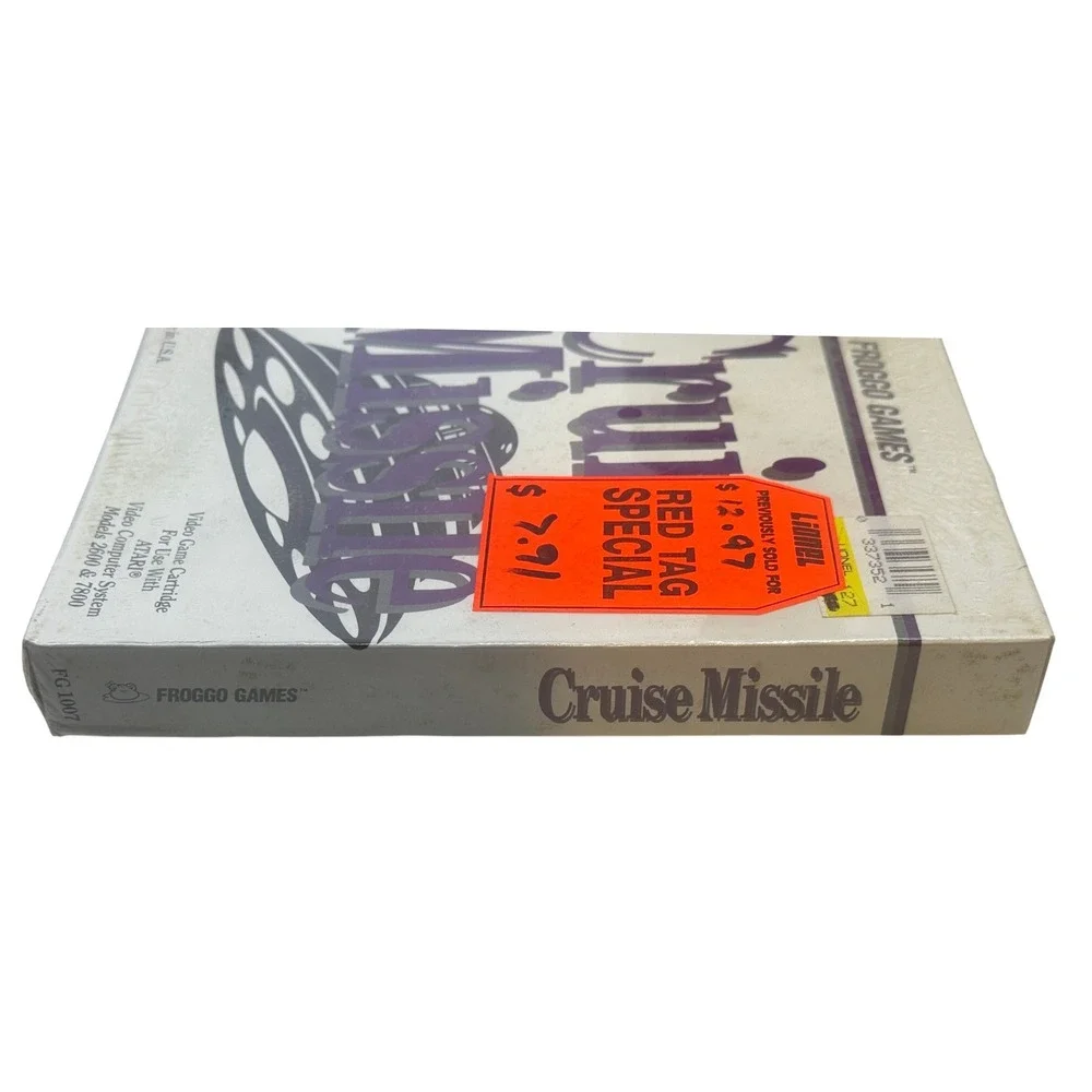 Cruise Missile Atari 2600 7800 Froggo Games FG1007 Sealed New